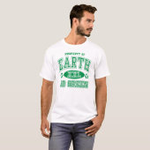 Tag der Erde gehen Grün T-Shirt (Vorne ganz)