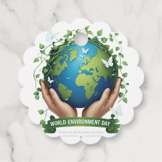 Tag der Erde Geschenkanhänger (Rückseite)