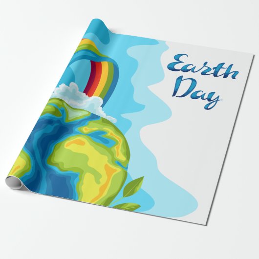 Tag der Erde Geschenkpapier (Ungerollt)