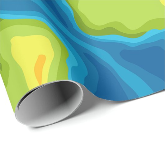 Tag der Erde Geschenkpapier (Rolleneckpunkt)