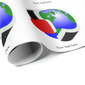 Tag der Erde Geschenkpapier (Rolleneckpunkt)