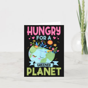 Tag der Erde hungrig nach einem grüneren Planeten Karte