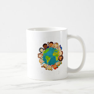 Tag der Erde jeden Tag Kinder Jugend Kleinkind Mäd Kaffeetasse