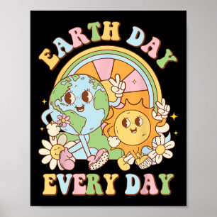 Tag der Erde Jeden Tag Planet-Umwelterdtag Poster