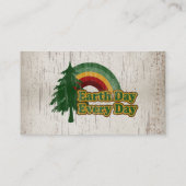 Tag der Erde Jeden Tag, Retro-Regenbogen (Rückseite)