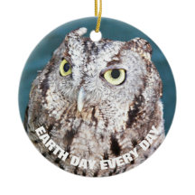 Tag der Erde Jeden Tag Western schreien Owl