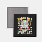 Tag der Erde Jeder Umweltschutz Fan Magnet (Vorderseite/Rückseite)