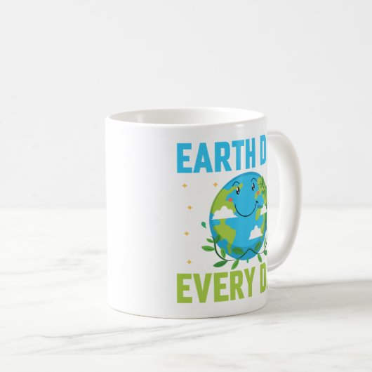 Tag der Erde Kaffeetasse (VorderseiteRechts)