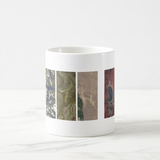 Tag der Erde Kaffeetasse (Mittel)