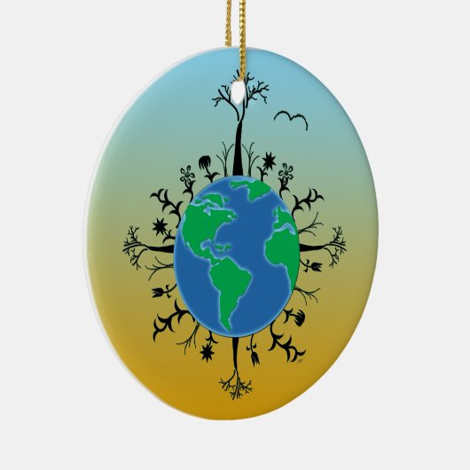 Tag der Erde Keramikornament (Rechts)