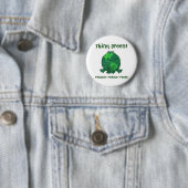 Tag der Erde-Klimafrosch Button (Beispiel)