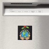 Tag der Erde - Klimaschutz und -amp; Environ Magnet (In Situ (Geschirrspüler))