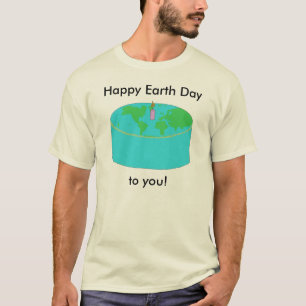 Tag der Erde-Kuchenkleid T-Shirt
