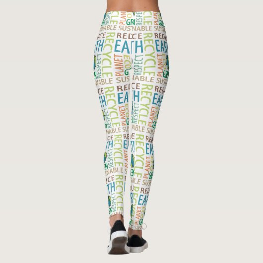Tag der Erde Leggings (Rückseite)
