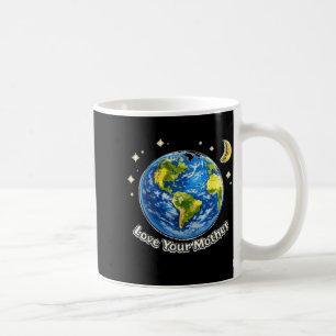 Tag der Erde, liebe deine Mutter, rette den Planet Kaffeetasse