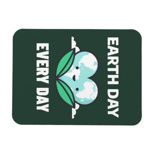 Tag der Erde Magnet (Horizontal)