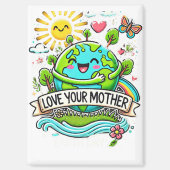 Tag der Erde Magnet (Vorderseite)