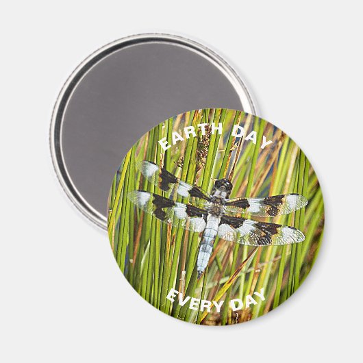 Tag der Erde Magnet (Vorderseite/Rückseite)