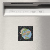 Tag der Erde Magnet (In Situ (Geschirrspüler))