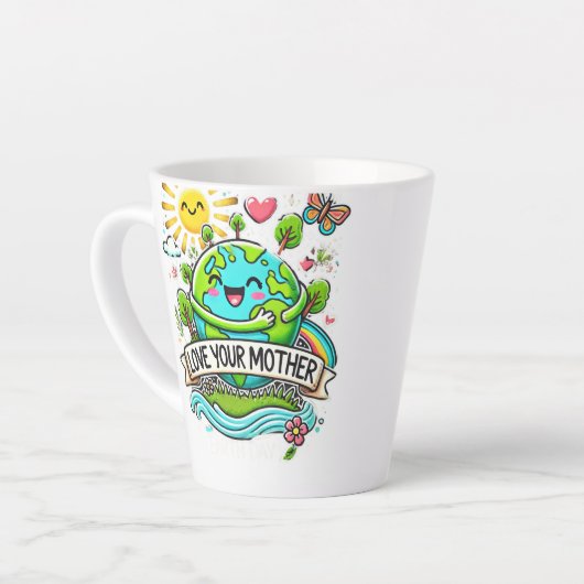 Tag der Erde Milchtasse (Linke Ecke)