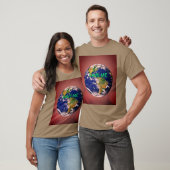 TAG DER ERDE MITTEILUNG T-Shirt (Unisex)