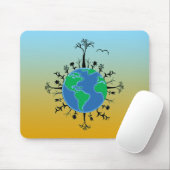 Tag der Erde Mousepad (Mit Mouse)
