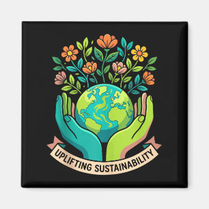 Tag der Erde Naturliebe umweltfreundlich umweltbew Magnet