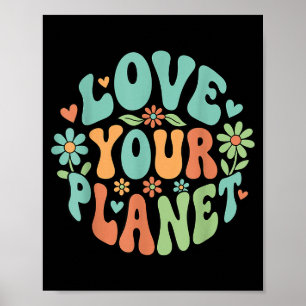 Tag der Erde Naturliebe umweltfreundlich umweltbew Poster