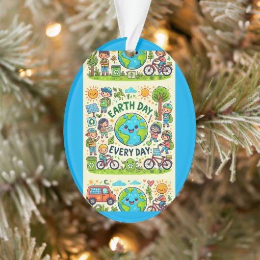 Tag der Erde Ornament (Baum)