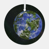 Tag der Erde Ornament Aus Glas (Rückseite)