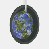 Tag der Erde Ornament Aus Glas (Vorderseite Rechts)