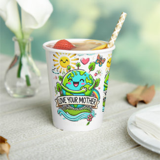 Tag der Erde Pappbecher