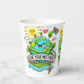 Tag der Erde Pappbecher (Vorderseite)