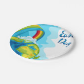 Tag der Erde Pappteller (Schrägansicht)
