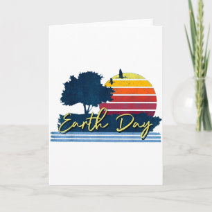 Tag der Erde Planet Jubiläum Tag der Erde Jeden Ta Karte