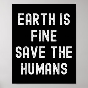 Tag der Erde Planet Umweltschutz Klima Poster