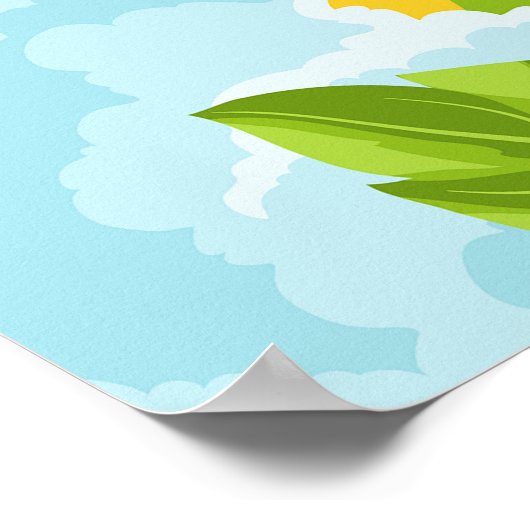 Tag der Erde Poster (Ecke)