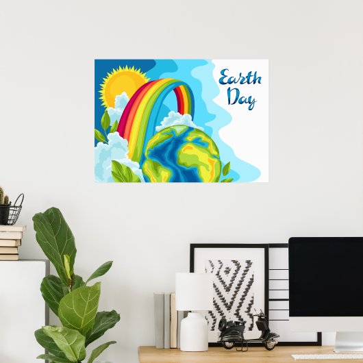 Tag der Erde Poster (Heimbüro)