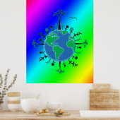 Tag der Erde Poster (Küche)