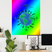 Tag der Erde Poster (Heimbüro)