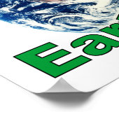 Tag der Erde Poster (Ecke)