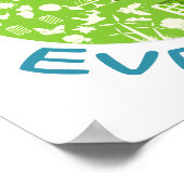 Tag der Erde Poster (Ecke)