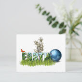 Tag der Erde Postkarte (Stehend Vorderseite)