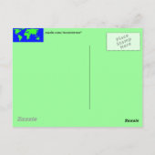 Tag der Erde Postkarte (Rückseite)