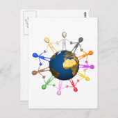 Tag der Erde Postkarte (Vorne/Hinten)