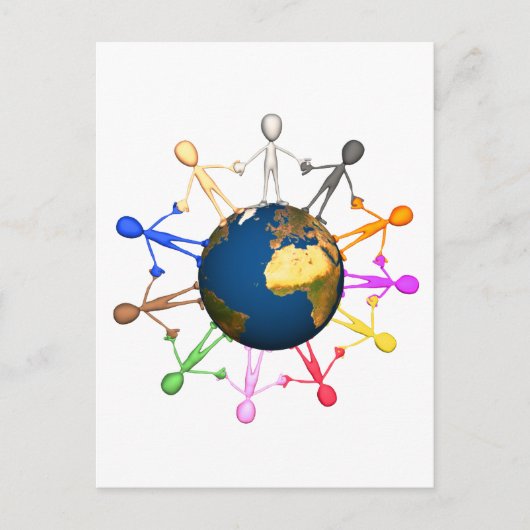 Tag der Erde Postkarte (Vorderseite)