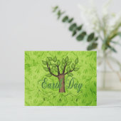 Tag der Erde Postkarte (Stehend Vorderseite)