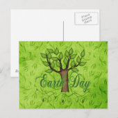Tag der Erde Postkarte (Vorne/Hinten)