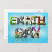 Tag der Erde Postkarte (Vorne/Hinten)