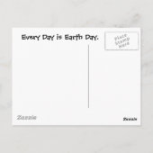 Tag der Erde Postkarte (Rückseite)